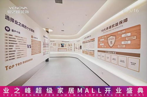 南阳业之峰超级家居 mall 在新市政府旁举行盛大开业庆典