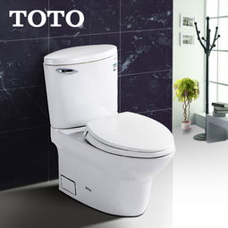 TOTO卫浴马桶CW804RB 分体虹吸式与智洁技术的完美结合