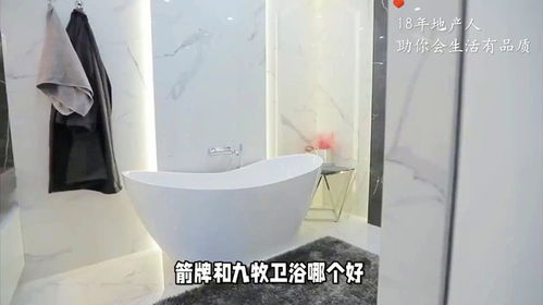 箭牌与九牧 卫浴品牌深度对比与购买建议